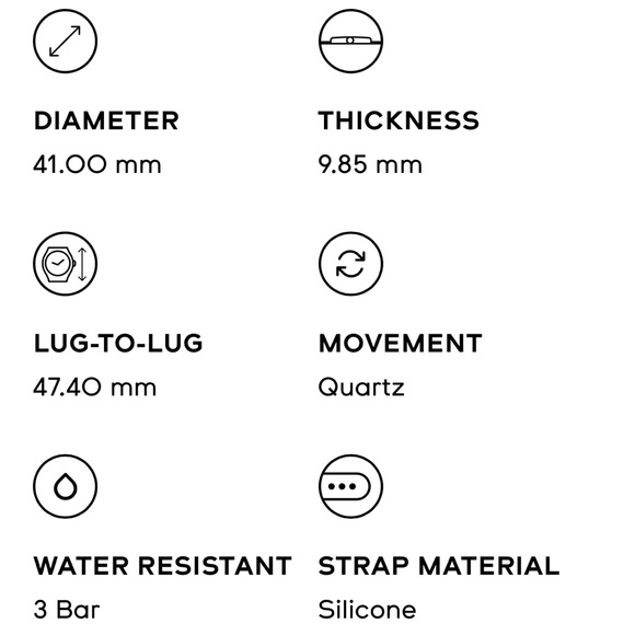 NEW Swatch BIO-SOURCE Silicone Quartz Watch - Picture 10 of 12